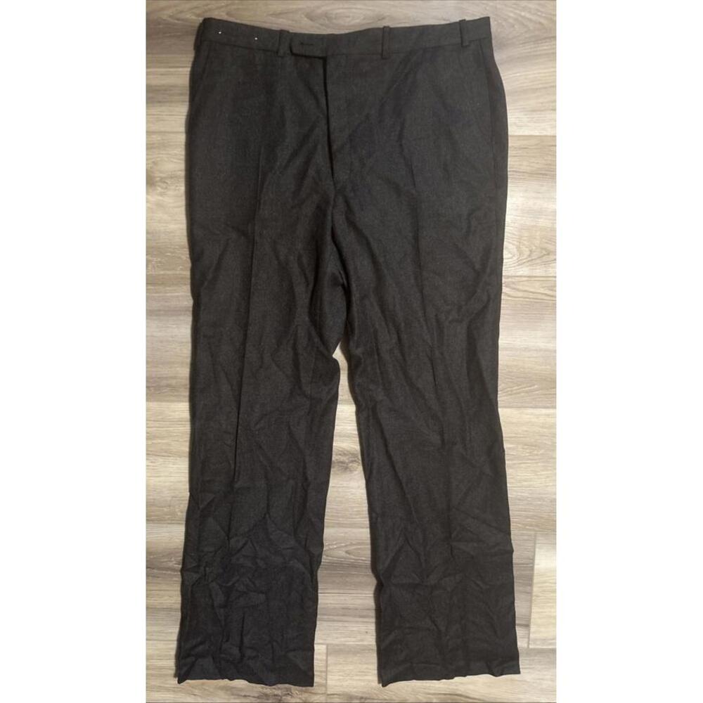 Renaissance Mens Black Stretch Dress Pants Size 38 Vintage